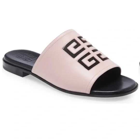 Givenchy | Shoes | Soldgivenchy Cutout 4g Logo Slide Sandal  display picture 2